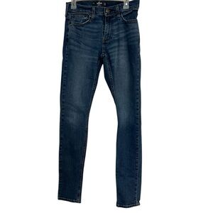 Men Hollister Size 29 X 34 Jeans Skinny Epic Flex Stretch
